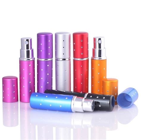50pcs 5ml Perfume Bottle Perfume Travel Sprayer Refillable Spray