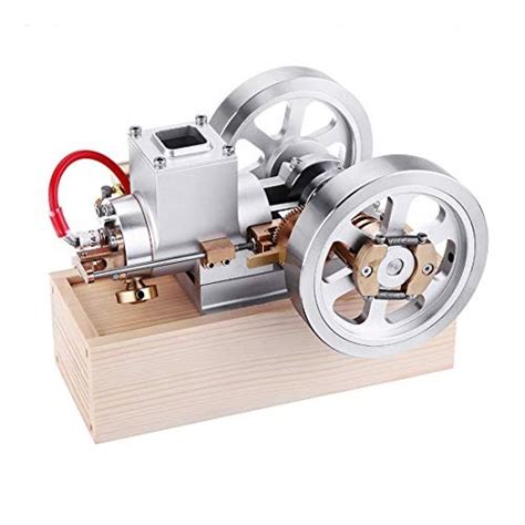 Yamix Stirling Engine Motor Model Metal Horizontal Hit And Miss Gas