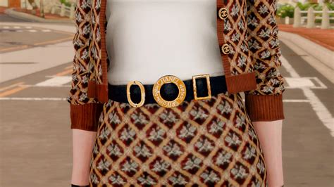 Rimings Chanel Brooch And Knit Cardigan And Chanel Rimings