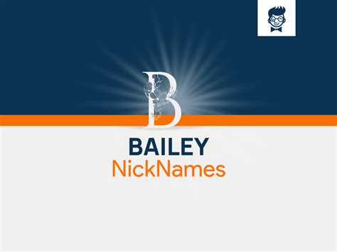 Bailey Nicknames 600 Cool And Catchy Names Brandboy
