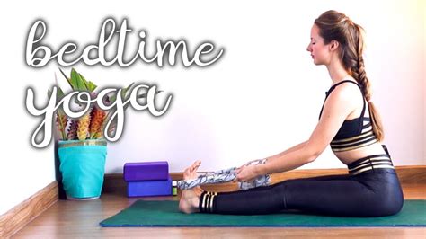 Yoga For Bedtime Beginners Relaxing Sequence To Help Sleep Youtube