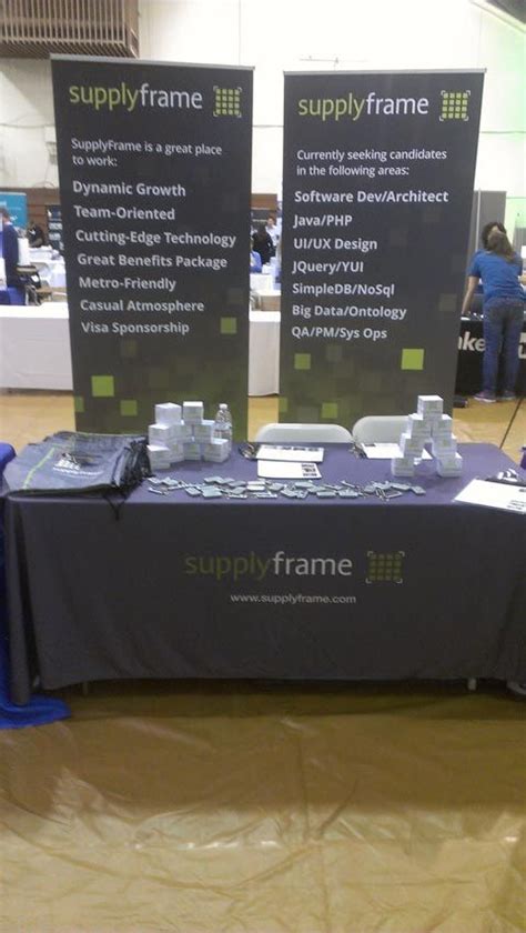 Career Fair Exhibit - SupplyFrame