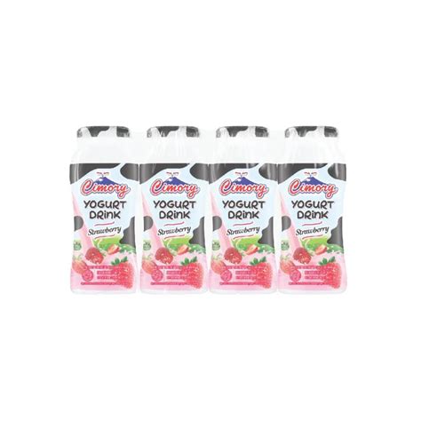 Jual Cimory Mini Yogurt Drink Strawberry 4 X 65 Ml Di Seller Alfamart