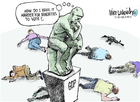 Political Cartoon On Republicans Begin 2022 Campaigns By Mike