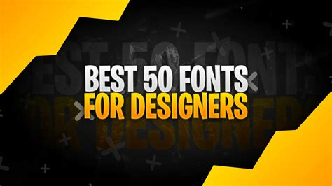 Best 50 Fonts Pack For Designers