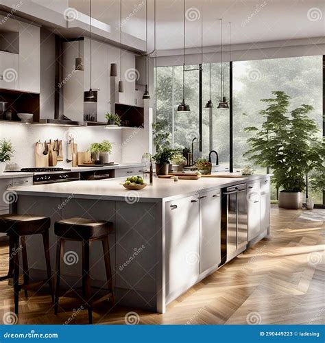 Contemporary Culinary Haven: Where Style Meets Function in Modern