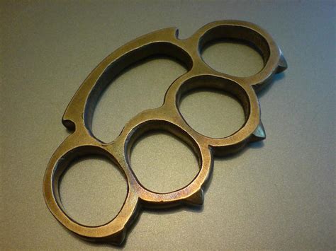 Weaponcollectors Knuckle Duster And Weapon Blog Homemade