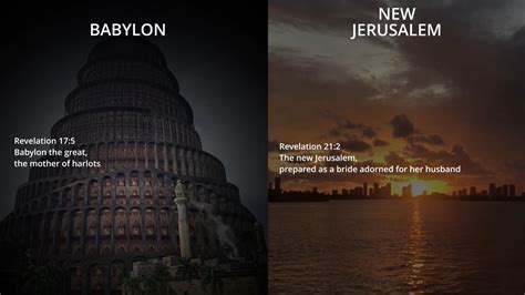 Babylon And The New Jerusalem Honor Of Sonship