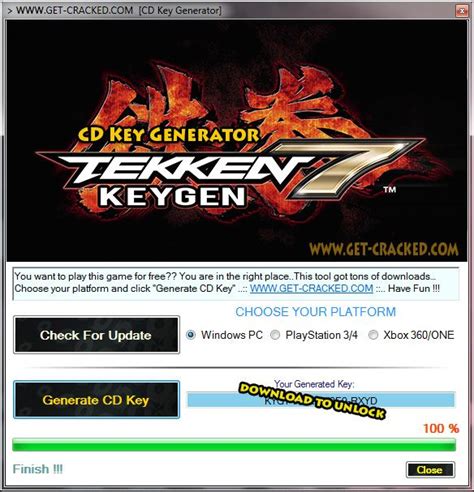 Basically, a product is offered free to play (freemium) and the. Tekken 7 Cd Key Free Download For Pc - stfasr