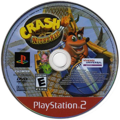 Crash Nitro Kart Cover Or Packaging Material Mobygames
