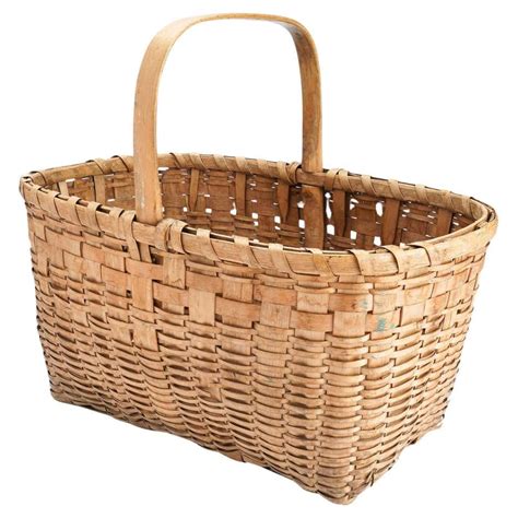 Antique And Vintage Decorative Baskets 2296 For Sale At 1stdibs