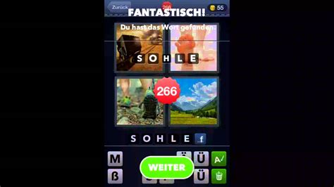 4 Bilder 1 Wort Lösung 261-270 - YouTube