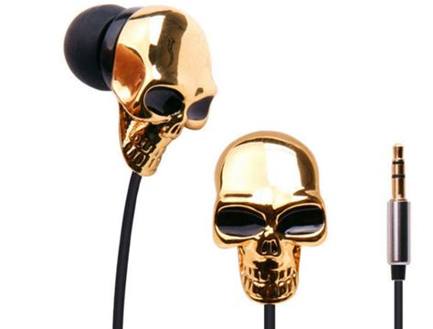 Metal Skull Earbuds Proudandfreebiker