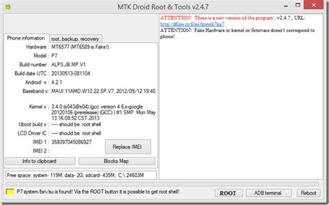 If root access is unavailable, the app will automatically perform a google search for methods to root your particular device; Download MTK Droid Root Tool for MediaTek Devices