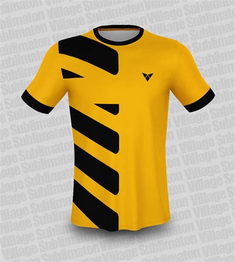 Hey Check this ! Yellow and Black Soccer Jersey Design (Rs.150.00