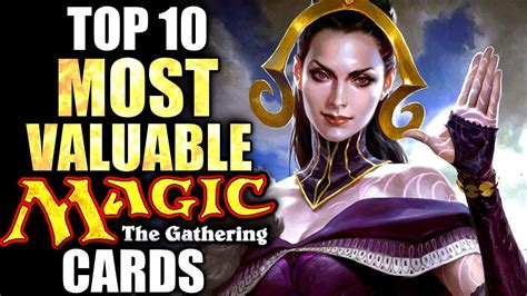 The gathering fuses playing cards and trading cards: Top 10 Most Valuable Magic the Gathering Cards - YouTube