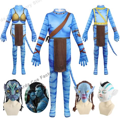 Avatar 2 Cosplay Costume Film La Voie De Leau Jake Sully Neytiri