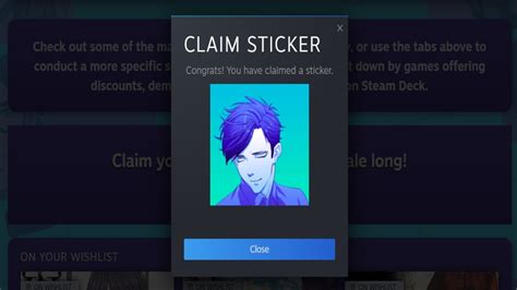 How To Claim All Free Stickers During Steam Visual Novel Fest 2023