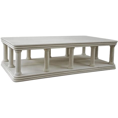 Bronson 4 legs coffee table with storage. CFC Roman Coffee Table-Oak | Candelabra, Inc. | Furniture ...