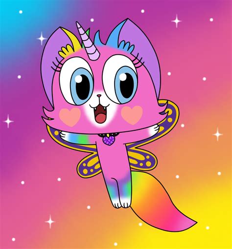 Rainbow Butterfly Unicorn Kitty Wallpapers Wallpaper Cave