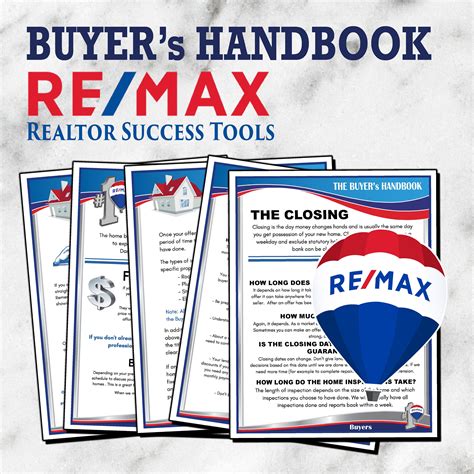 Remax Real Estate Printable Buyers Handbook Real Etsy