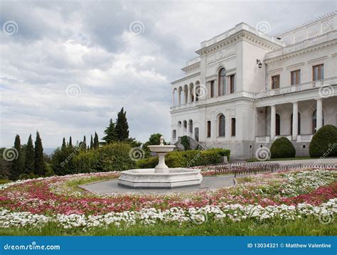 Livadia Palace In Yalta Crimea Stock Image Image Of Crimea Trees