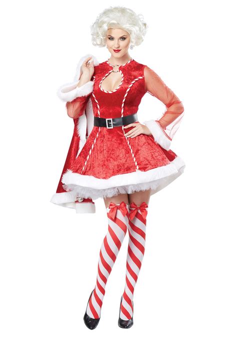 California Costumes Adult Sexy Mrs Claus Ebay