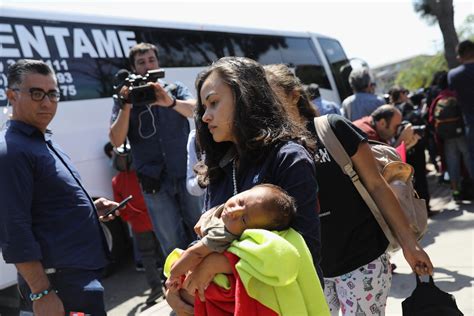Mexico Migrant Caravan Reaches Us Border At Tijuana As Donald Trump