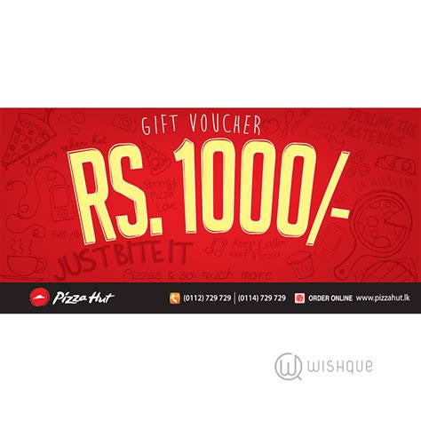 Save money on your shopping buying discount gift cards at giftcardplace.com! Pizza Hut Gift Voucher - Wishque | Sri Lanka's Premium ...