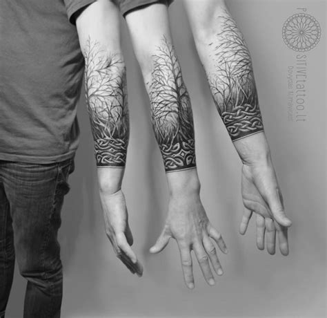 Forest Sleeve On Forearm Or Upper Arm Tattoo Designs Artofit