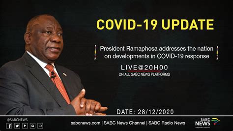 President cyril ramaphosa addresses the nation on 23 july 2020. Cyril Ramaphosa Address The Nation Today What Time And ...