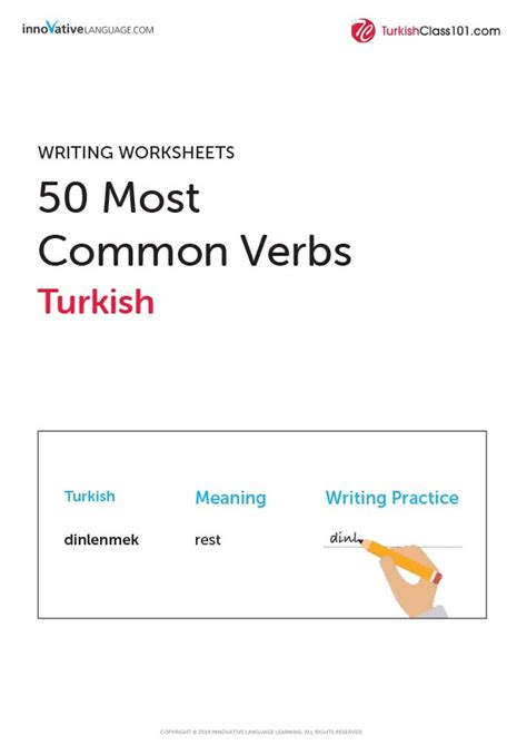 16 Turkish Worksheets For Beginners Pdf Printables