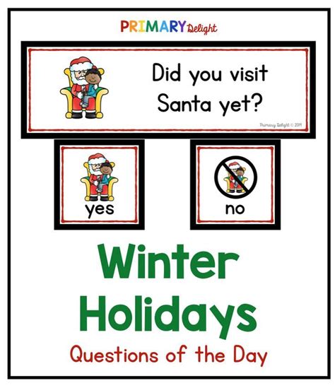Christmas Question Of The Day Cards Plus Other Winter Holidays