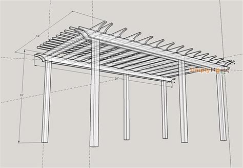 How To Build Your Own Pergola Arbor Or Trellis From Scratch Diy Guide