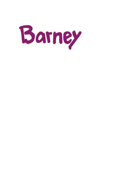 Barney Logo Retysurfer