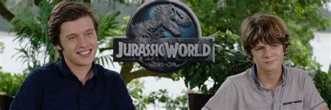 Jurassic World Nick Robinson And Ty Simpkins Interview Collider