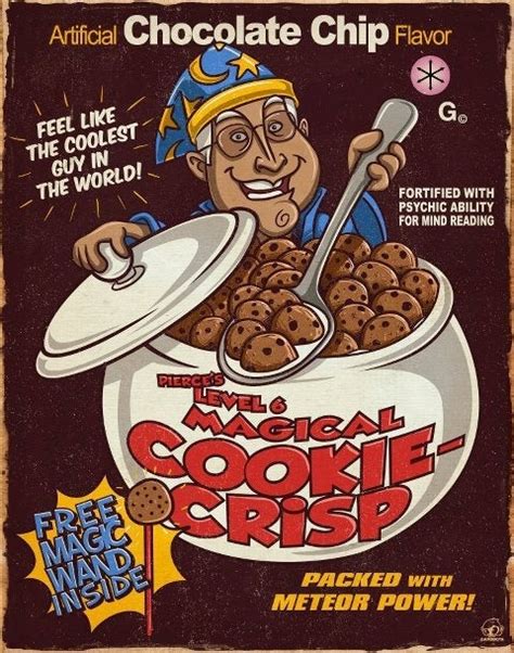 was looking for the cookie crisp wizard reference and came across this haha not sure on the