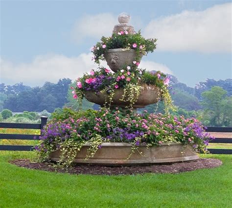 14 Great Ways To Turn Broken Fountains And Bird Baths Into Amazing