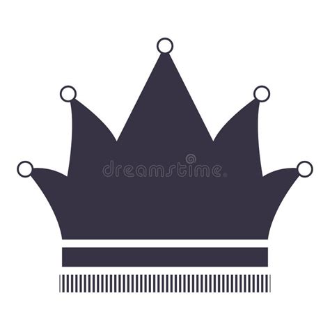 King Crown Isolated Icon Design Stock Vector Illustration Of Kingdom