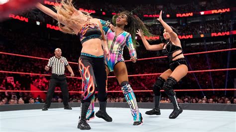 Naomi Teams With Bayley In Sasha Banks Absence Against The IIconics