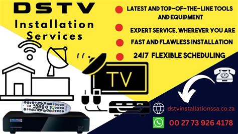 Services Dstv Installations Sa 073 926 4178