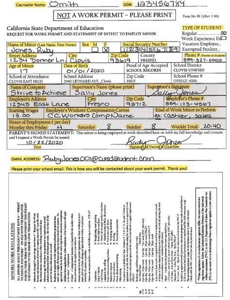 Work Permit California Fill Out Sign Online Dochub - vrogue.co