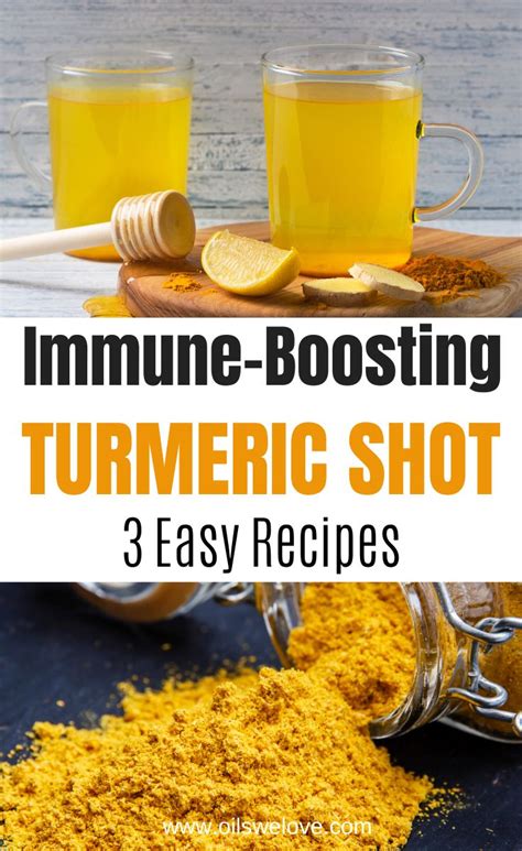 Turmeric Shots No Juicer Immune Boosting Recipes Turmeric Shot