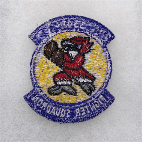 Usaf 334th Fighter Squadron Patch Fitzkee Militaria Collectibles
