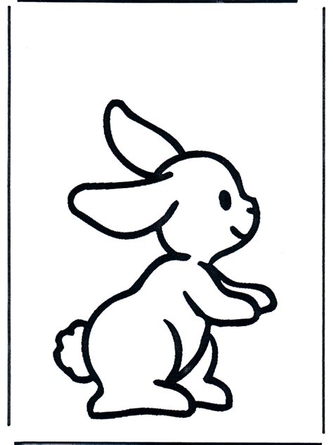Petit Lapin 1 Coloriages Animaux