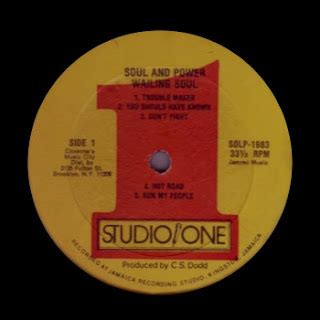 OPDK² The Wailing Souls Soul Power Studio One LP 1982