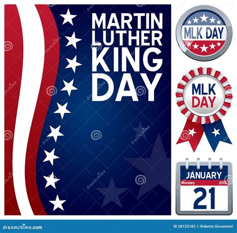 Martin Luther King Jr Day Greeting Card Background Martin Luther Jr