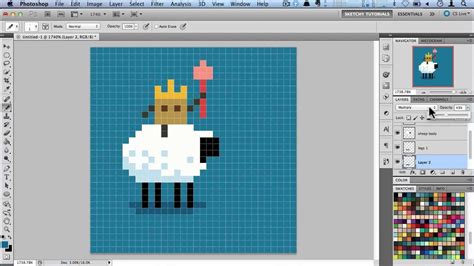 How To Make A Pixel Art In Photoshop Pixel Art