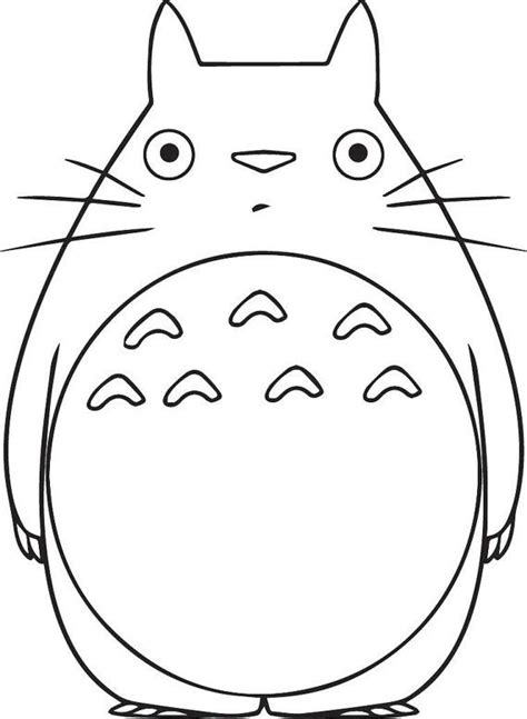 Cute Vinyl Totoro Decal By Vendiblevinyl On Etsy Totoro Drawing