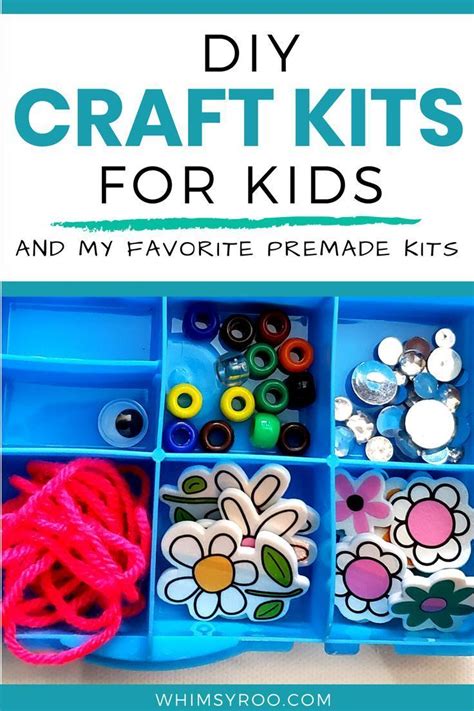 8 Diy Craft Kits For Toddlers And Preschoolers Whimsyroo Craft Kits